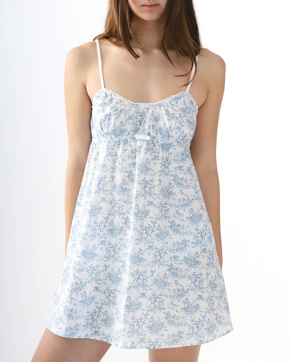 The Babydoll: Toile De Jouy Cotton Voile - Image 3