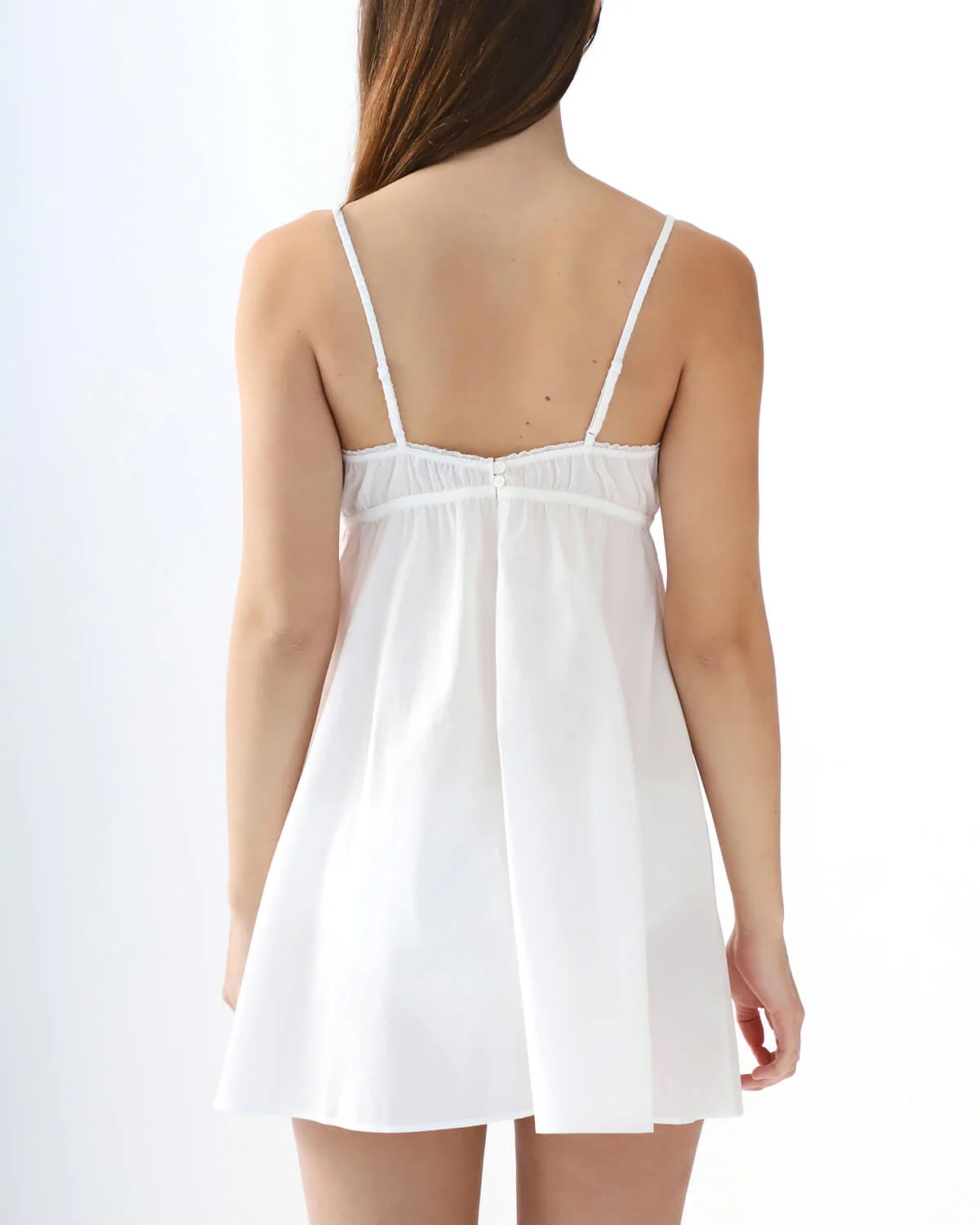 The Babydoll: White Cotton Voile - Image 6