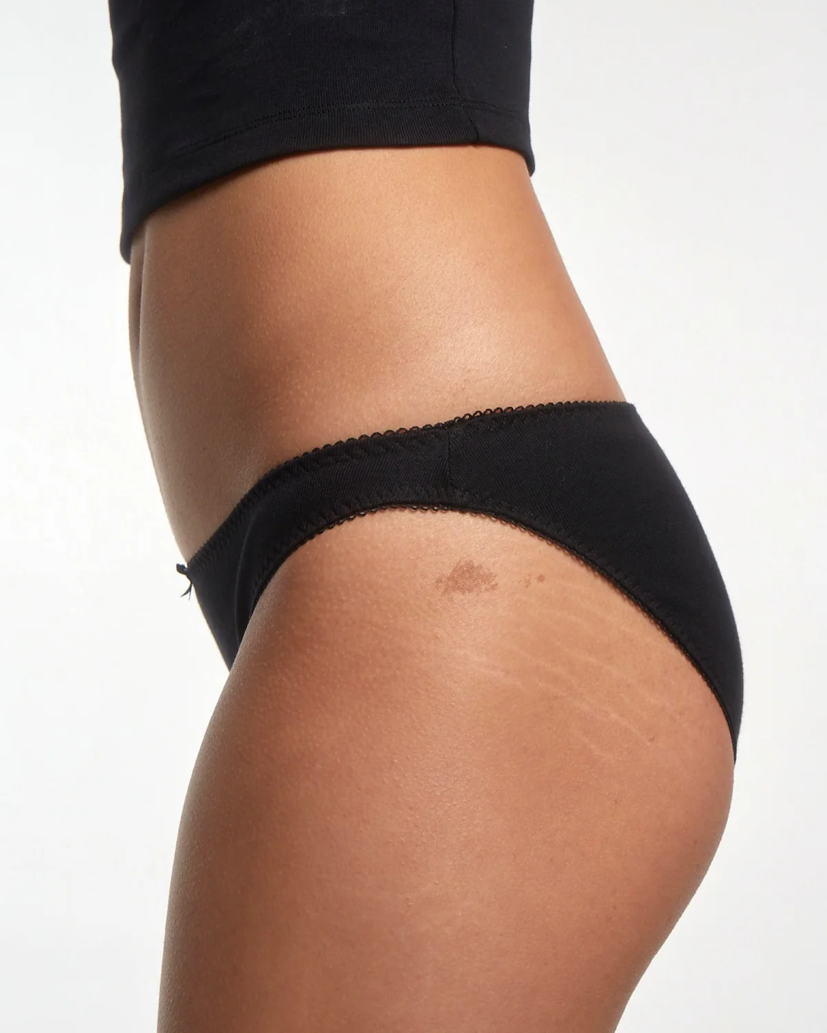 The Brief: Black Cotton Jersey - Image 5