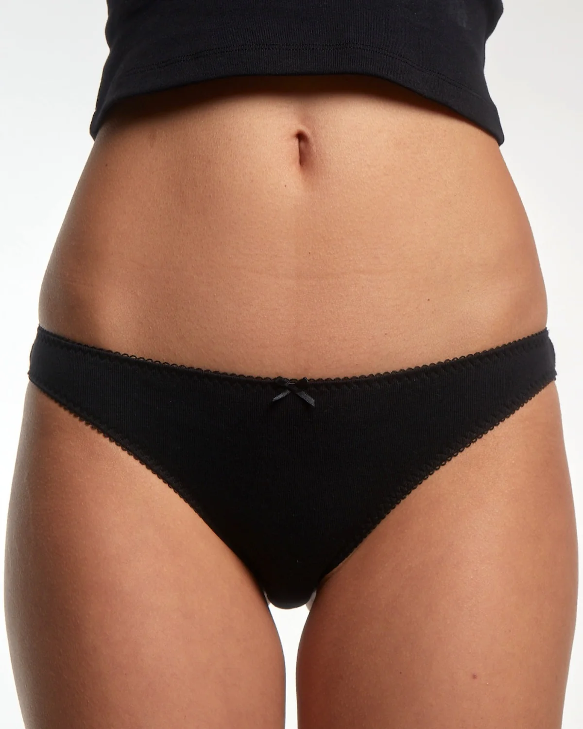 The Brief: Black Cotton Jersey - Image 7