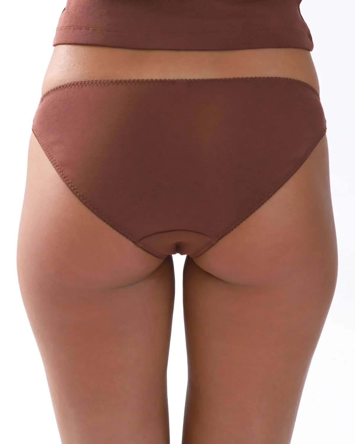 The Brief: Brown Cotton Jersey - Image 4