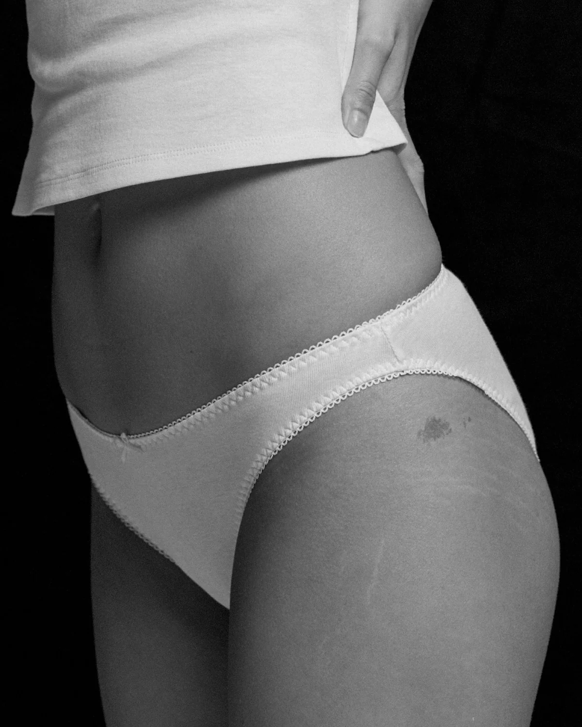 The Brief: White Cotton Jersey - Image 2