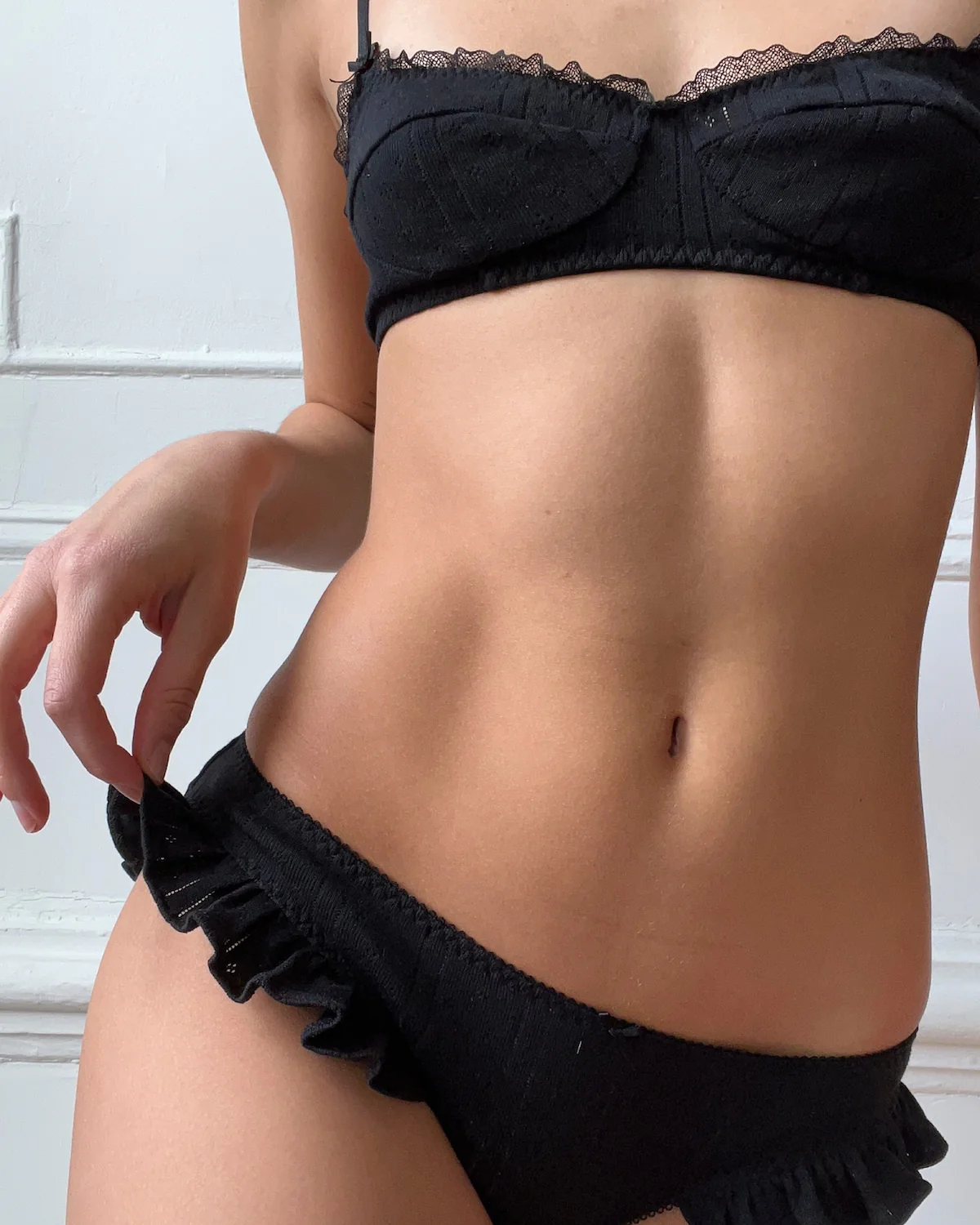 The Butterfly Brief: Black Pointelle - Image 4