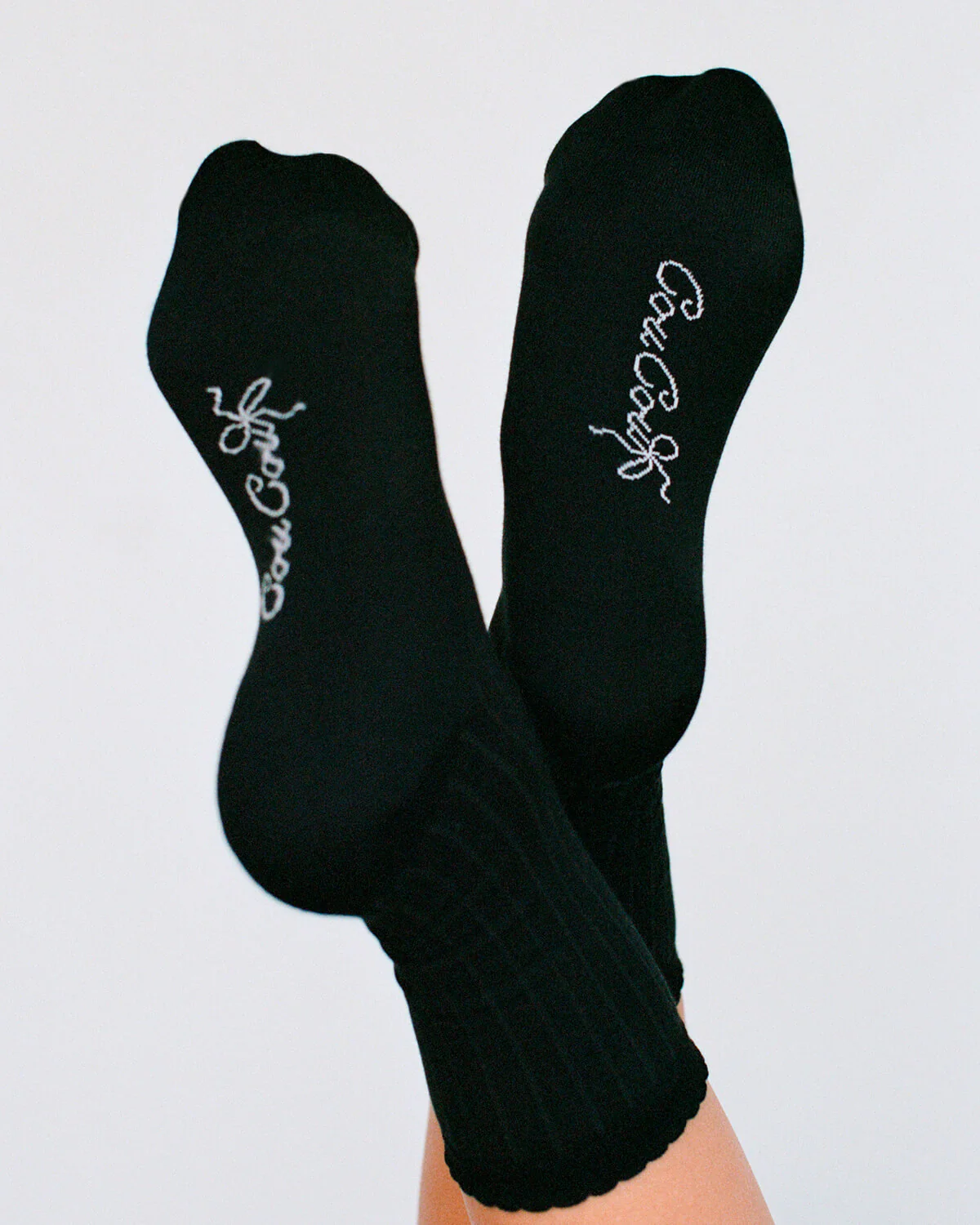 The Everyday Sock: Black Organic Cotton - Image 2