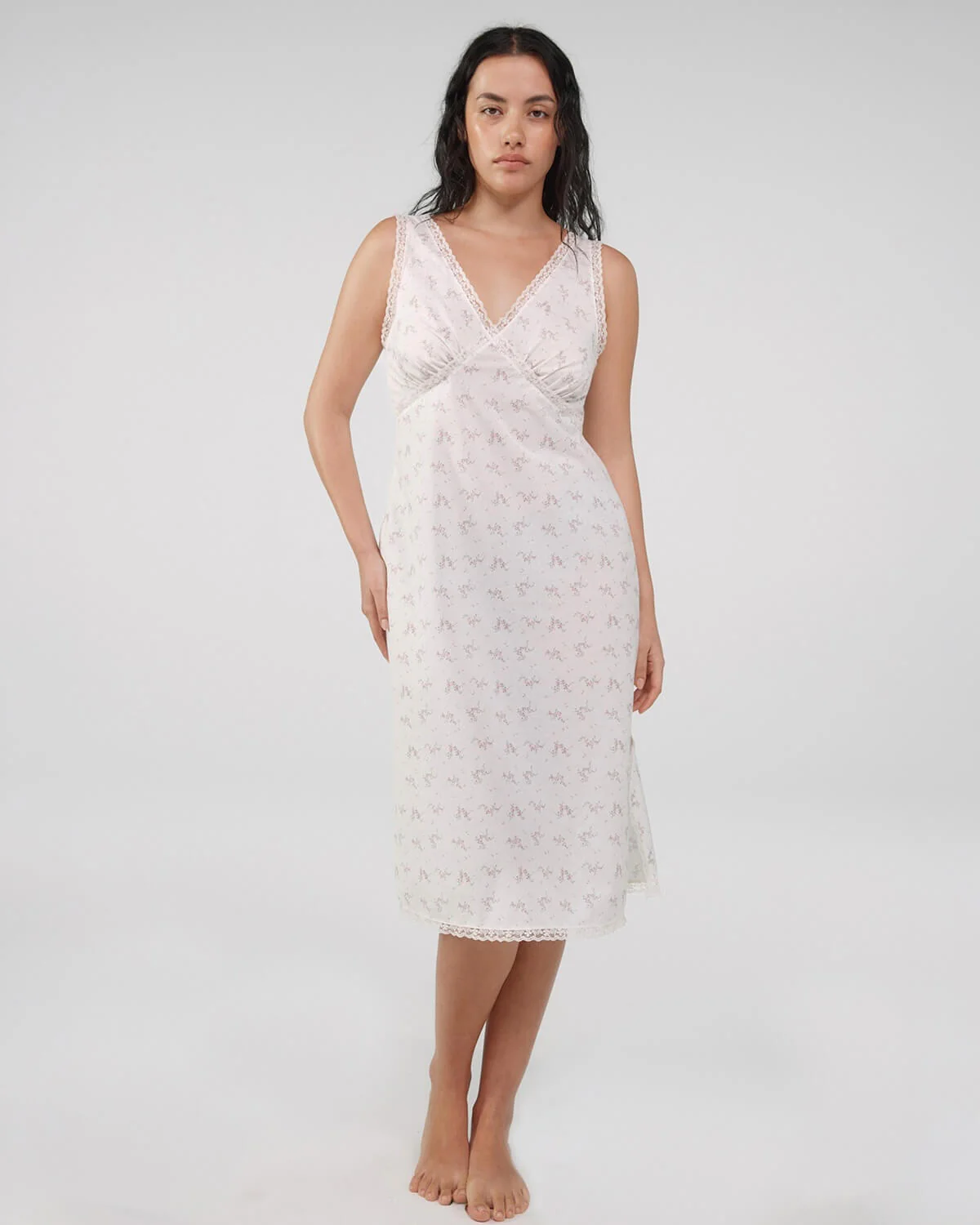 The Iris Slip: French Blossom Cotton Voile - Image 6