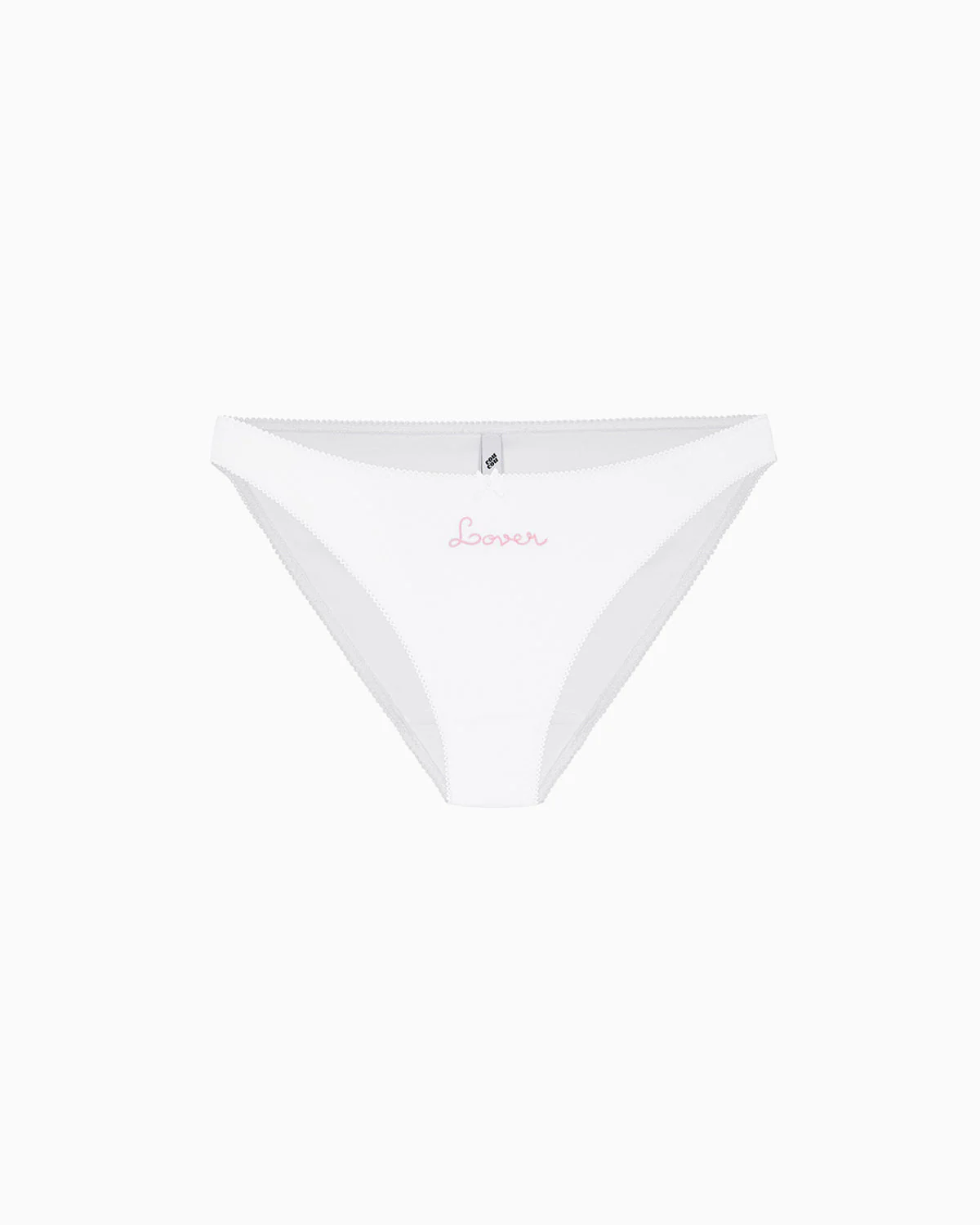 The Lover Brief: White Cotton Jersey