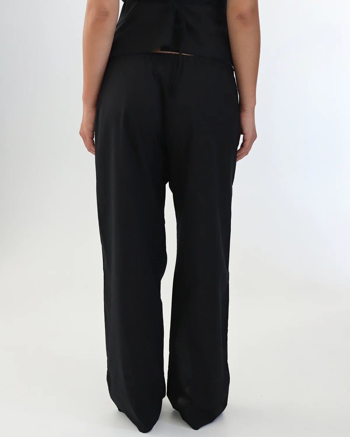 The Pant: Black Cotton Voile - Image 6
