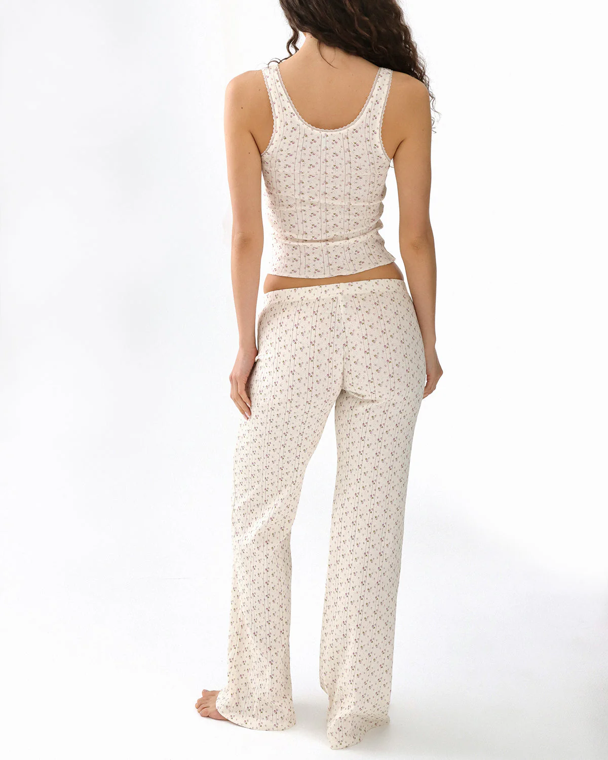 The Pant: English Rose Pointelle - Image 4