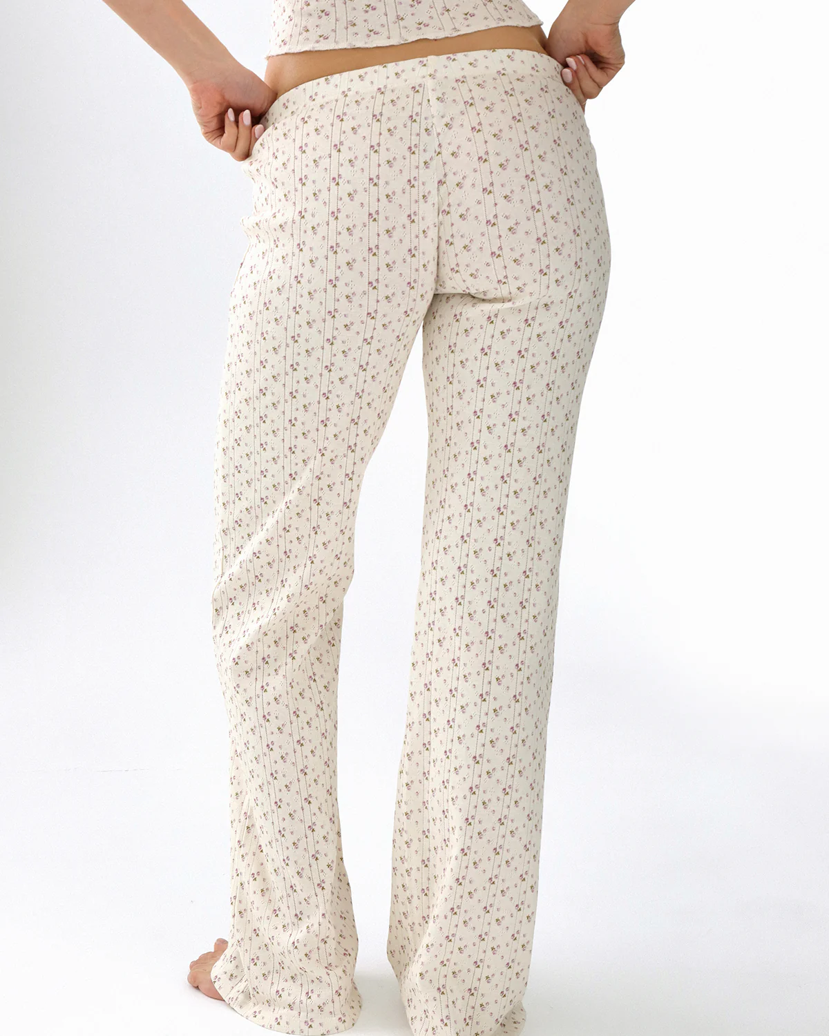 The Pant: English Rose Pointelle - Image 6
