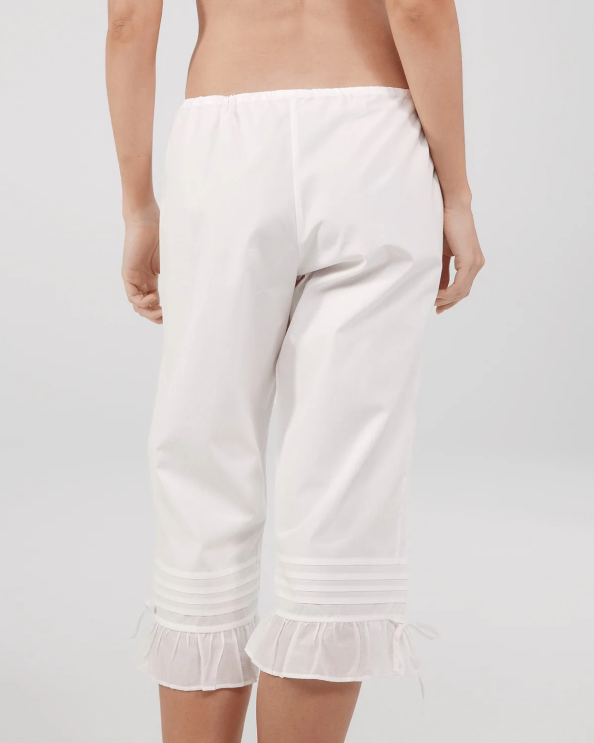 The Pantaloon: White Cotton Voile - Image 5