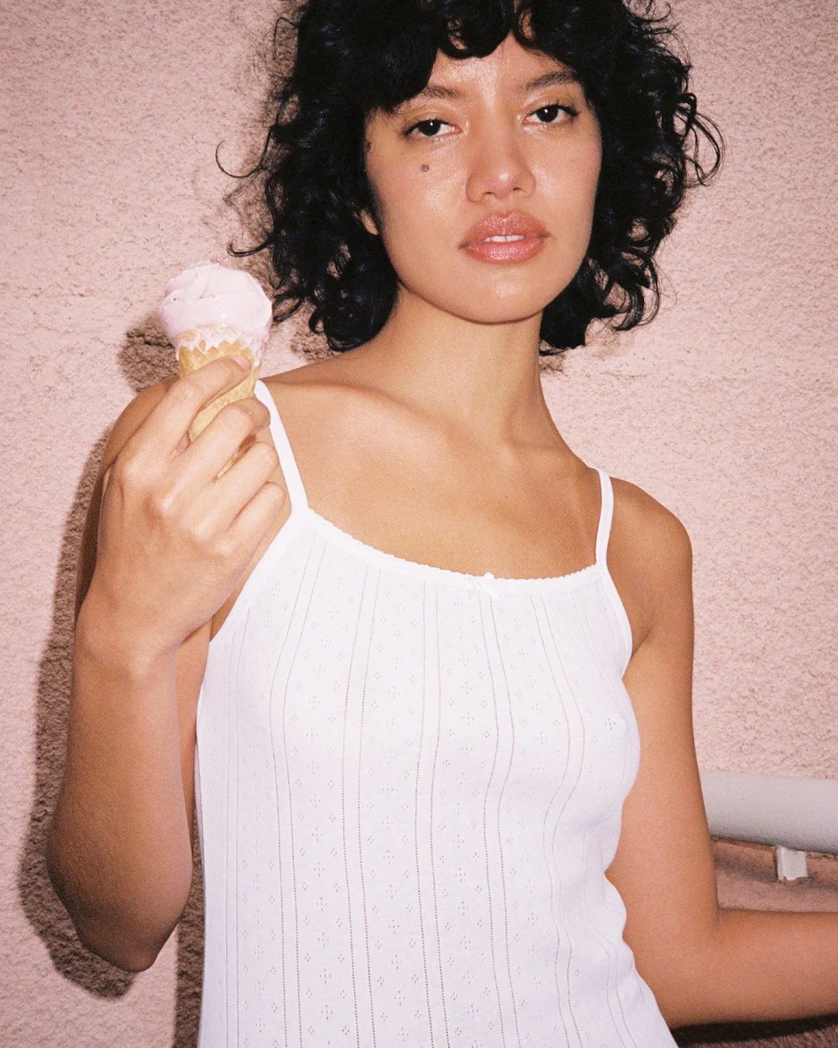 The Picot Dress: White Pointelle - Image 6