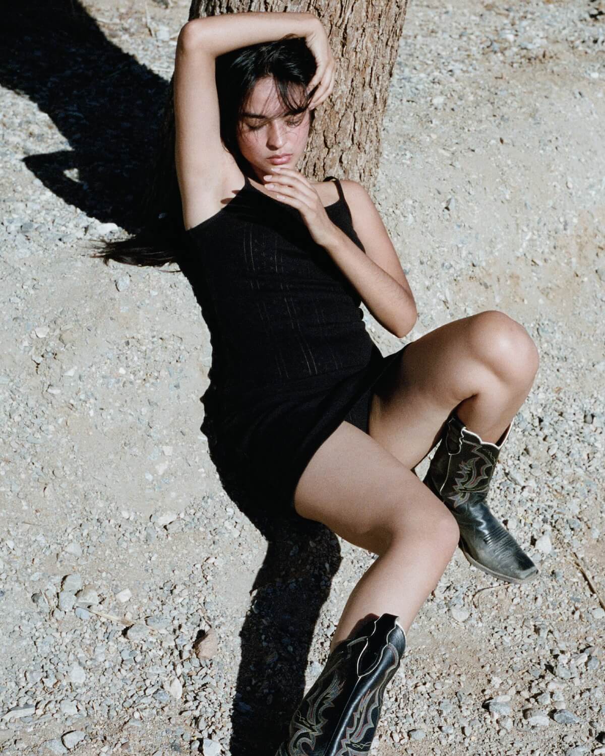The Picot Dress: Black Pointelle - Image 6