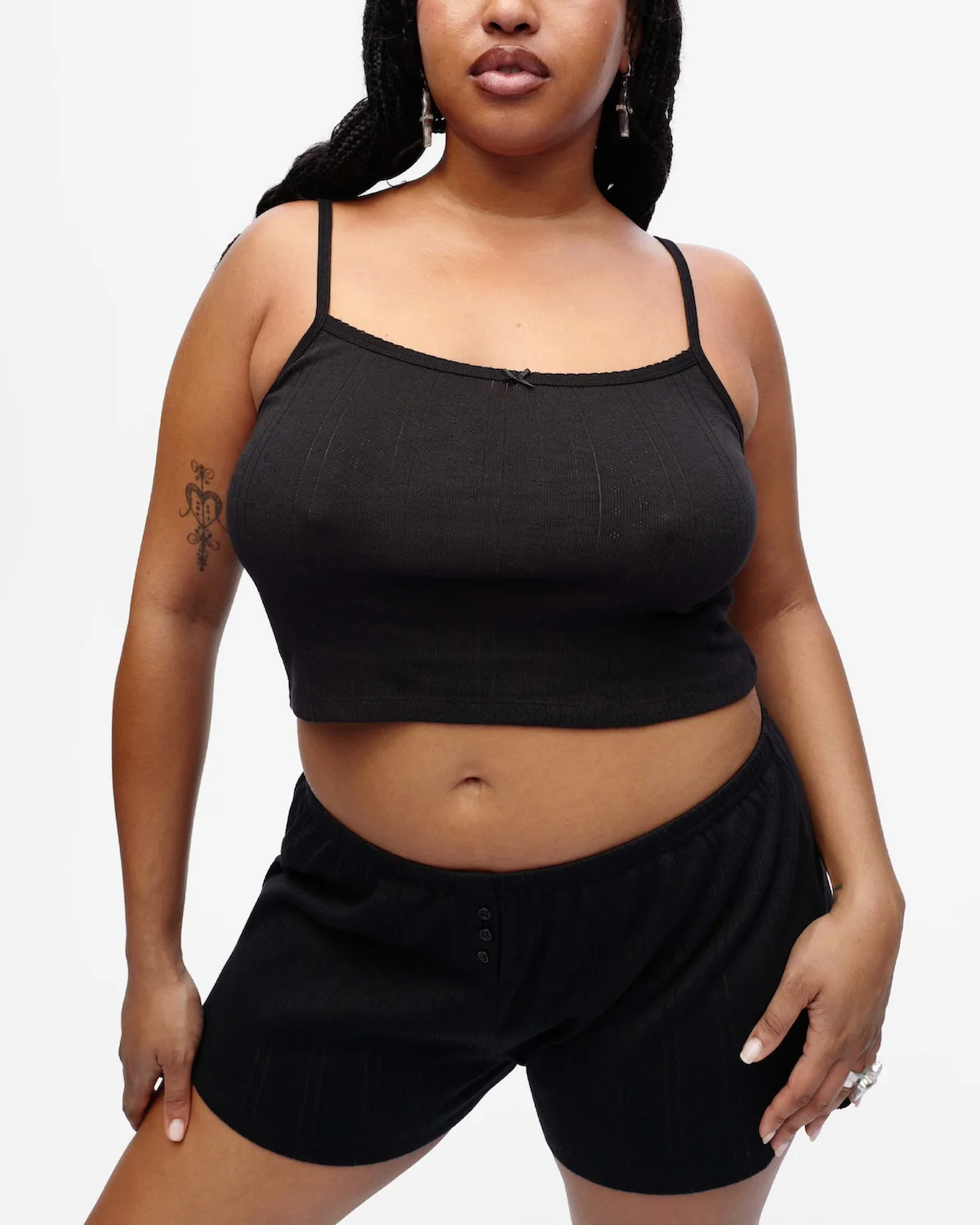 The Short: Black Pointelle - Image 5