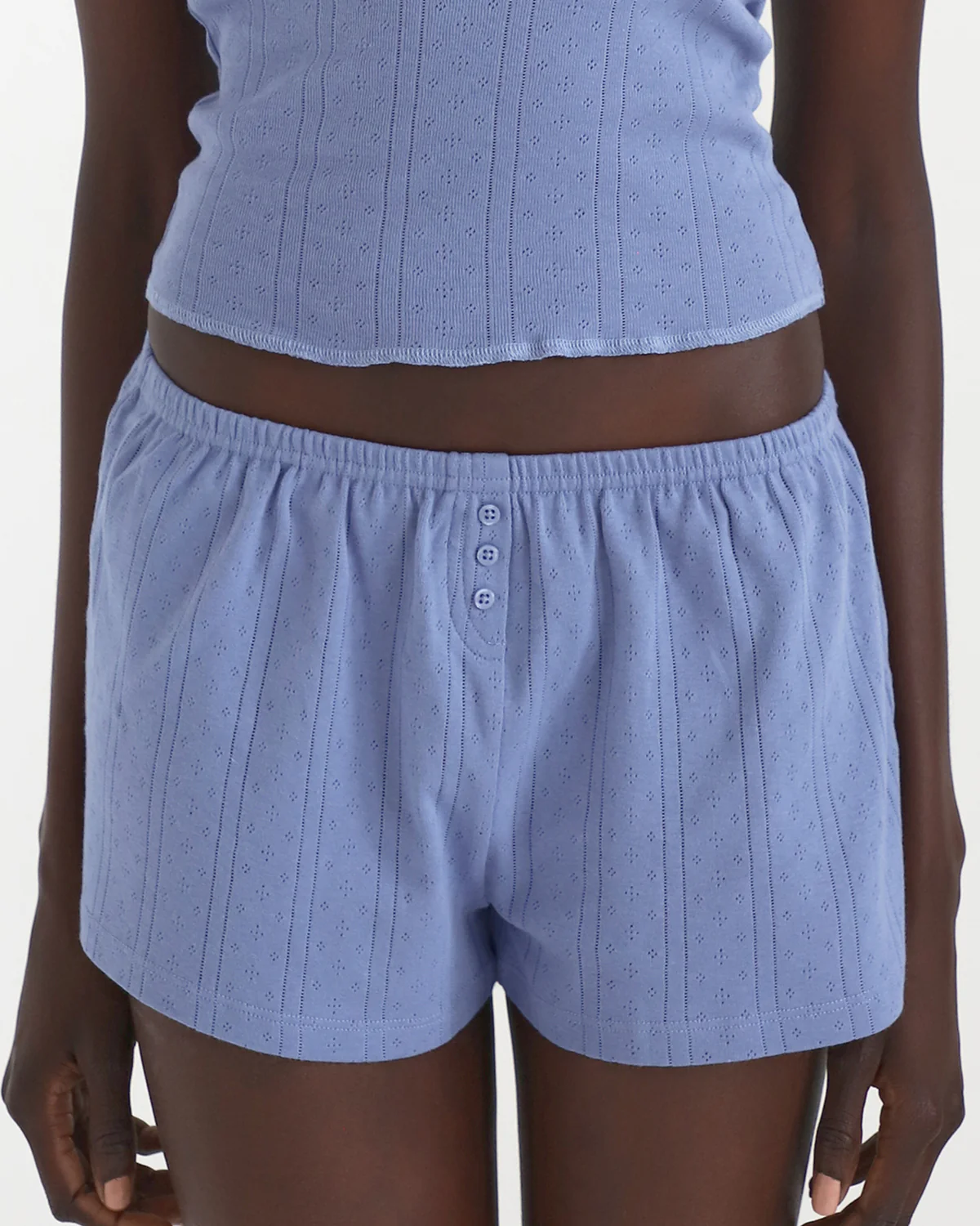 The Short: French Blue Pointelle - Image 3