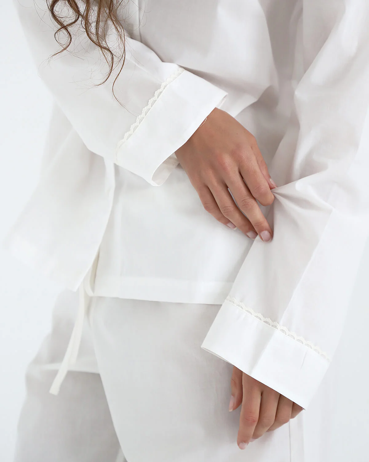 The Sunday Shirt: White Cotton Voile - Image 4