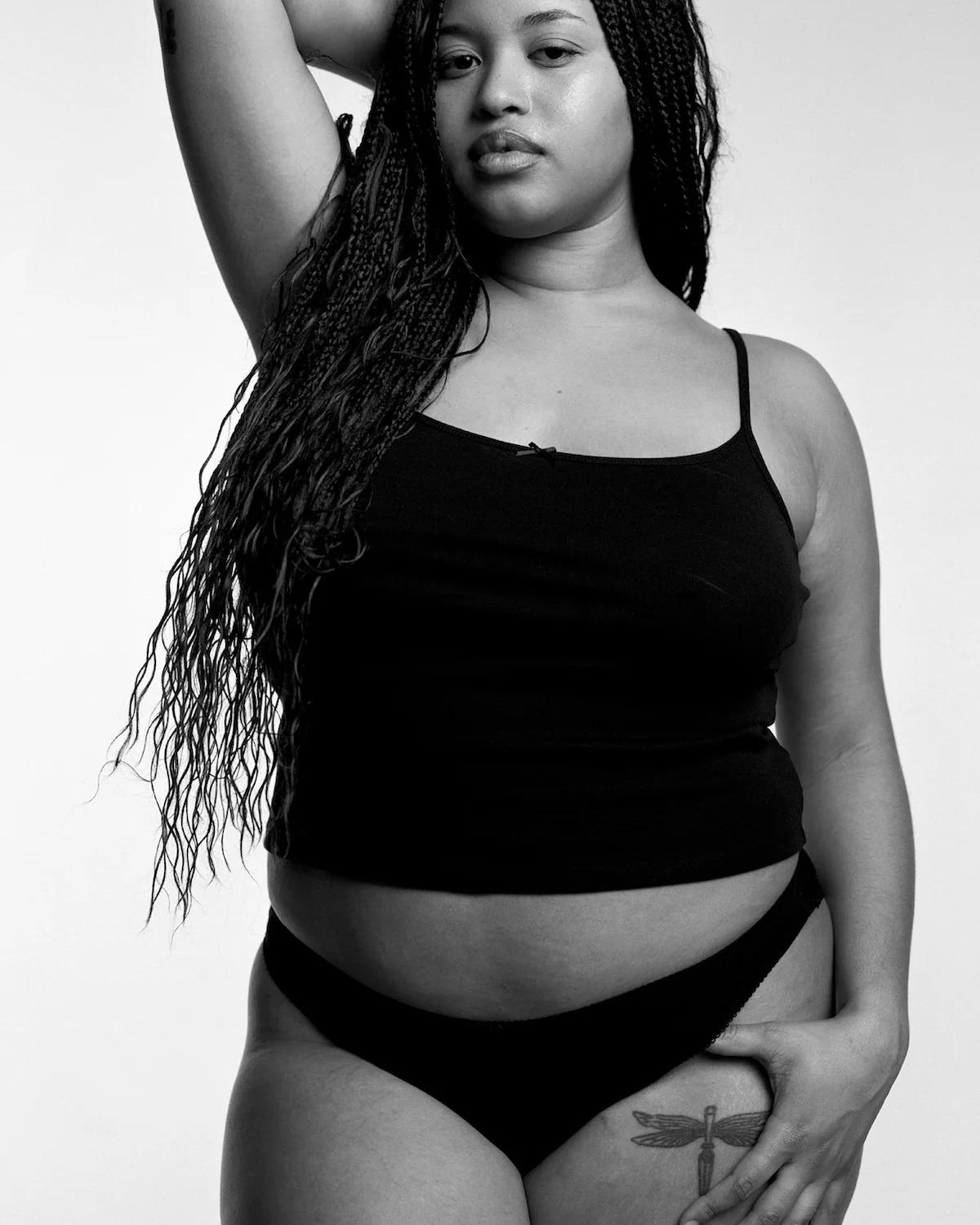 The Tank: Black Cotton Jersey - Image 6