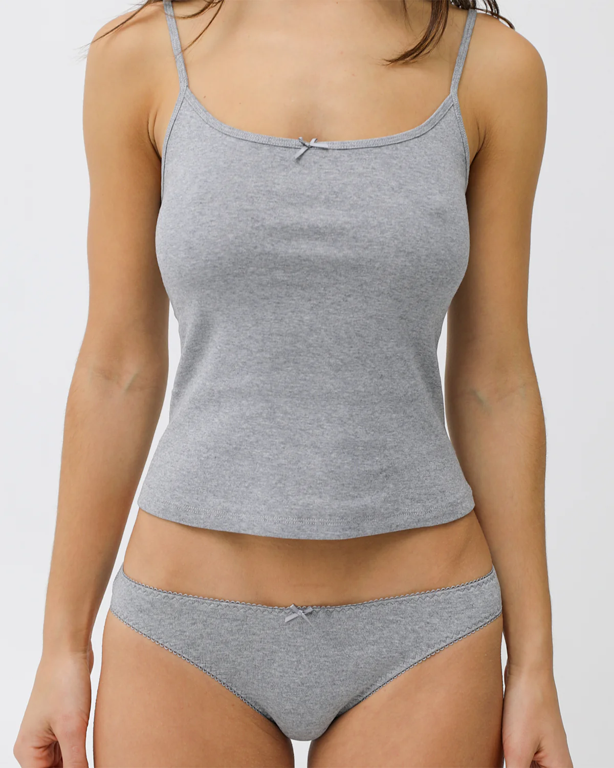 The Tank: Grey Cotton Jersey - Image 3