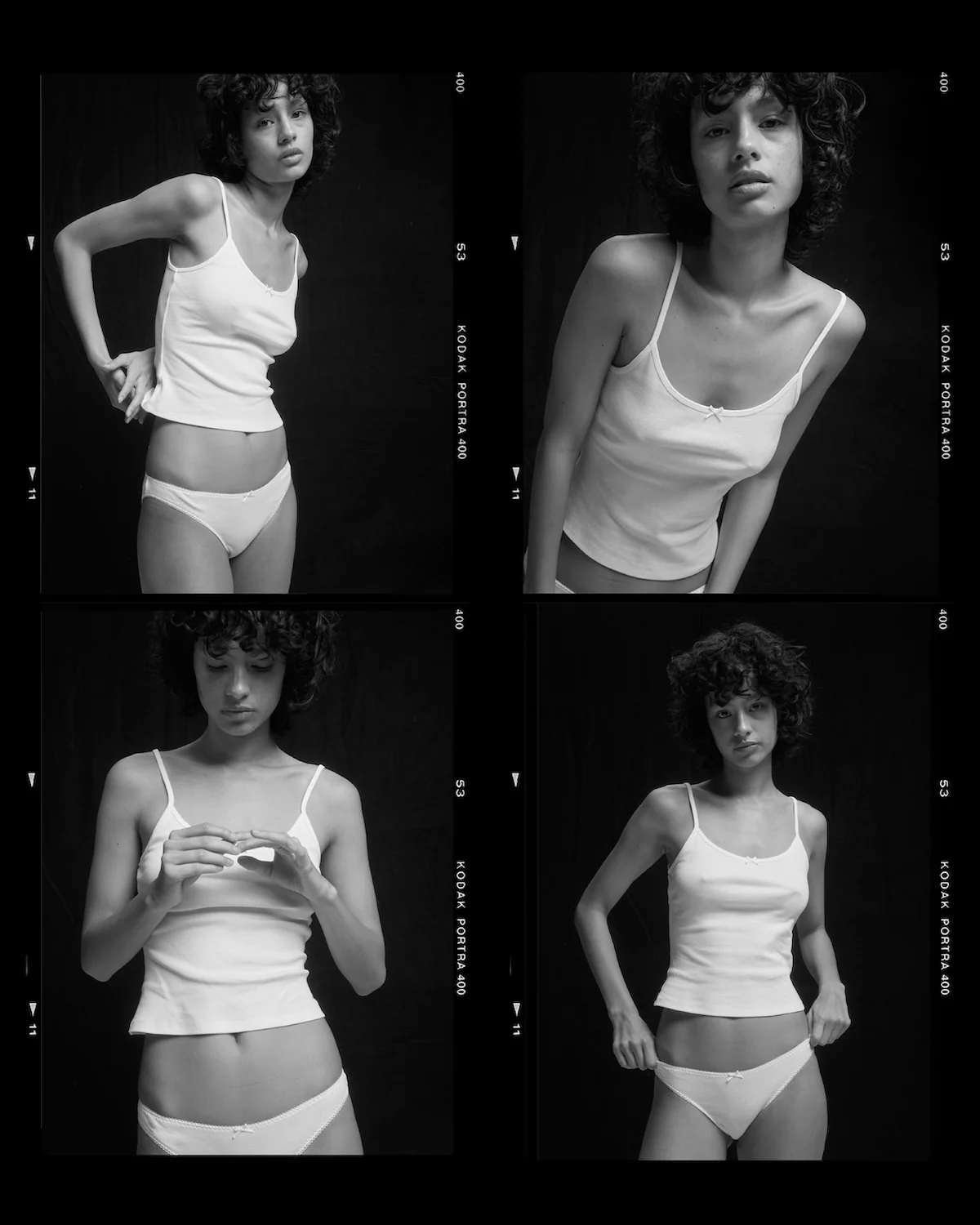 The Tank: White Cotton Jersey - Image 3