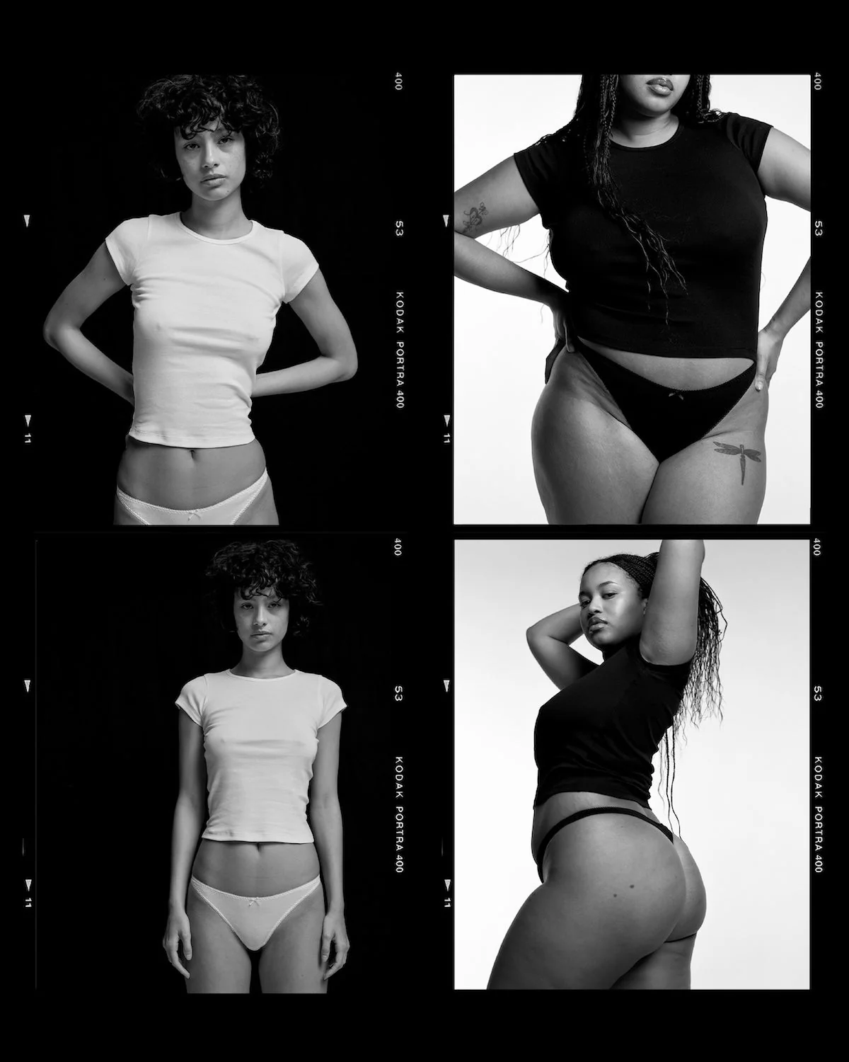 The Thong: Black Cotton Jersey - Image 4